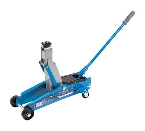 Домкрат гидравлический подкатной, высокий подъем, 3т, SUV, 190-535 мм, в кейсе Stels