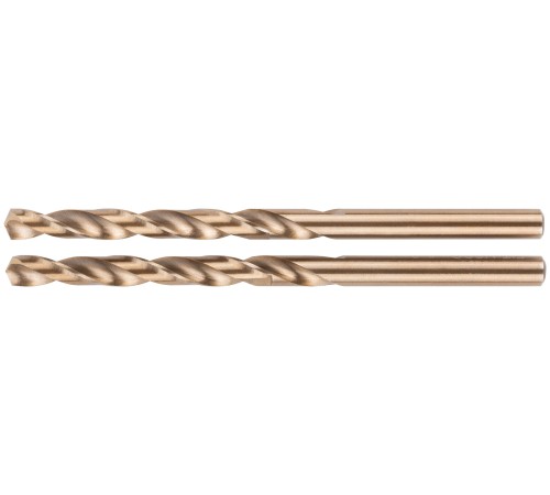 Сверла по металлу HSS с добавкой кобальта 5% Профи в блистере  5,0 мм ( 2 шт.) FIT HQ Сверла по металлу HSS с добавкой кобальта 5% Профи в блистере  5,0 мм ( 2 шт.) FIT HQ