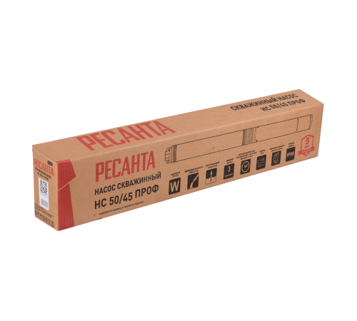 Скважинный насос Ресанта НС 50/45 ПРОФ