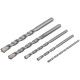 Набор сверл победитовых ударных, цилиндрический хвостовик, 5 шт. (4-5-6-8-10 мм) FIT IT