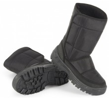 Сапоги женские Дутые ПВХ, черный Сапоги женские Дутые ПВХ, черный