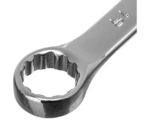 Набор ключей комбинированных, 8-19 мм, 8 шт, CrV, полированный хром Matrix