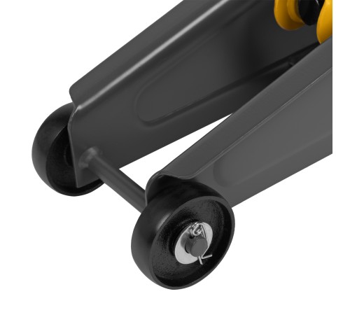 Домкрат гидравлический подкатной, 2 т, 135-385 мм Denzel