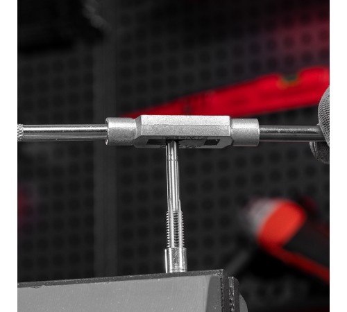 Набор метчиков и плашек М2-М18, 110 шт, металлический кейс Matrix