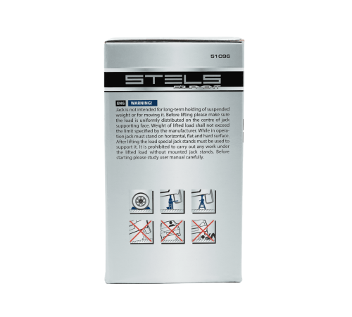 Домкрат гидравлический бутылочный, 3 т, H подъема 178-343 мм Stels