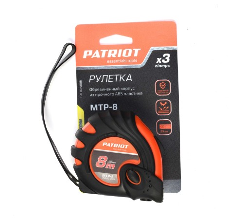 Рулетка измерительная PATRIOT MTP 8 Рулетка измерительная PATRIOT MTP 8