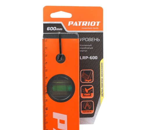 Уровень строительный PATRIOT LRP 600 Уровень строительный PATRIOT LRP 600