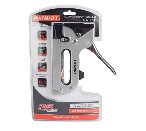 Степлер PATRIOT SPQ 112 L Platinum Степлер PATRIOT SPQ 112 L Platinum