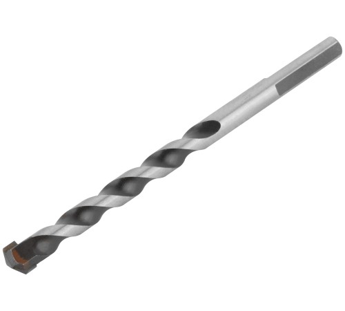Сверло победитовое ударное (для бетона, камня, кирпича) Профи, трехгранный хвостовик 10х120 мм FIT HQ