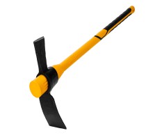 Кирка-топор 2250 г, фиберглассовая обрезиненная рукоятка 900 мм Denzel