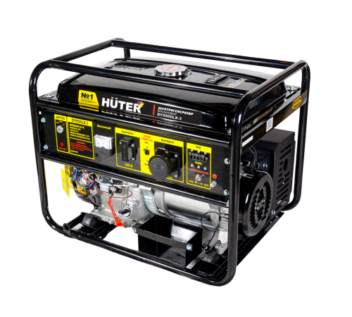 Портативный бензогенератор Huter DY9500LX-3 Портативный бензогенератор Huter DY9500LX-3