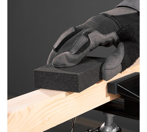 Губка для шлифования, 100 х 70 х 25 мм, мягкая, P120 Matrix