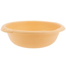 Таз пластмассовый круглый 18 л,бежевый, Home Palisad