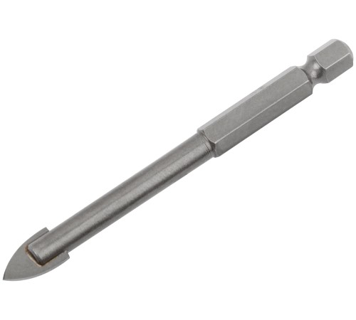 Сверло по кафелю и стеклу, шестигранный U-хвостовик под биту  8х85 мм КУРС