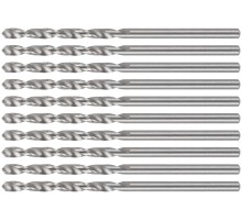 Сверла по металлу HSS, угол заточки 118°, 2,5 x 57 мм, (5 шт.) MOS