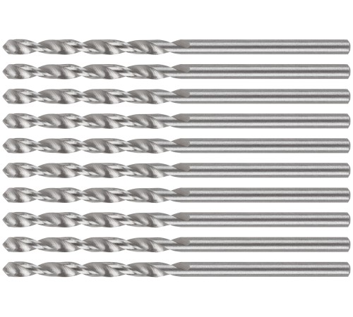 Сверла по металлу HSS, угол заточки 118°, 2,5 x 57 мм, (5 шт.) MOS