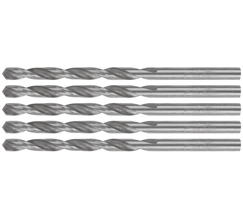 Сверла по металлу HSS, угол заточки 118°, 4,0 x 75 мм, (5 шт.) MOS Сверла по металлу HSS, угол заточки 118°, 4,0 x 75 мм, (5 шт.) MOS