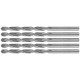 Сверла по металлу HSS, угол заточки 118°, 4,0 x 75 мм, (5 шт.) MOS
