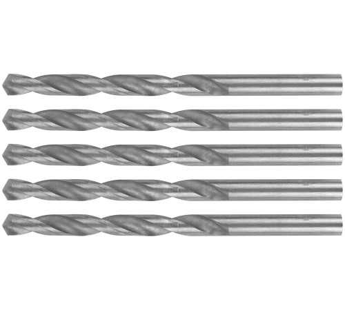 Сверла по металлу HSS, угол заточки 118°, 6,0 x 93 мм, (5 шт.) MOS Сверла по металлу HSS, угол заточки 118°, 6,0 x 93 мм, (5 шт.) MOS