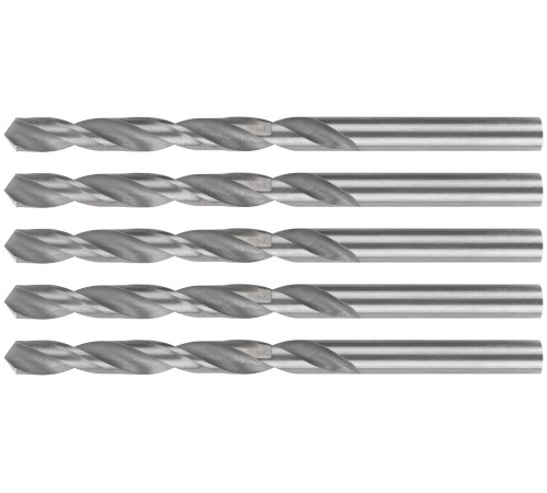 Сверла по металлу HSS, угол заточки 118°, 7,0 x 109 мм, (5 шт.) MOS