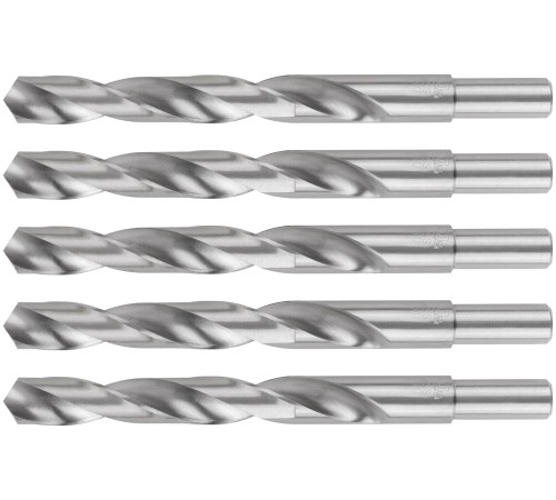 Сверла по металлу HSS, угол заточки 118°, 15,0 x 169 мм, (5 шт.) MOS Сверла по металлу HSS, угол заточки 118°, 15,0 x 169 мм, (5 шт.) MOS