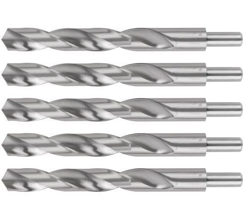 Сверла по металлу HSS, угол заточки 118°, 20,0 x 205 мм, (5 шт.) MOS Сверла по металлу HSS, угол заточки 118°, 20,0 x 205 мм, (5 шт.) MOS