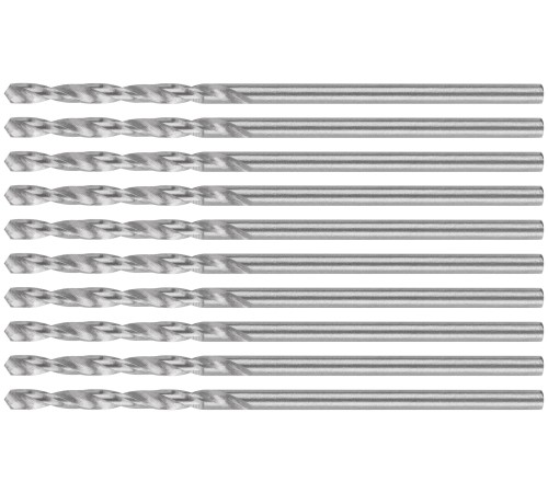Сверла по металлу HSS шлифованные, угол заточки 135°, 1,5 x 43 мм (10 шт.) MOS Сверла по металлу HSS шлифованные, угол заточки 135°, 1,5 x 43 мм (10 шт.) MOS