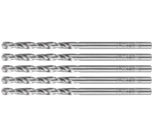 Сверла по металлу HSS шлифованные, угол заточки 135°, 3,2 x 65 мм (5 шт.) MOS Сверла по металлу HSS шлифованные, угол заточки 135°, 3,2 x 65 мм (5 шт.) MOS