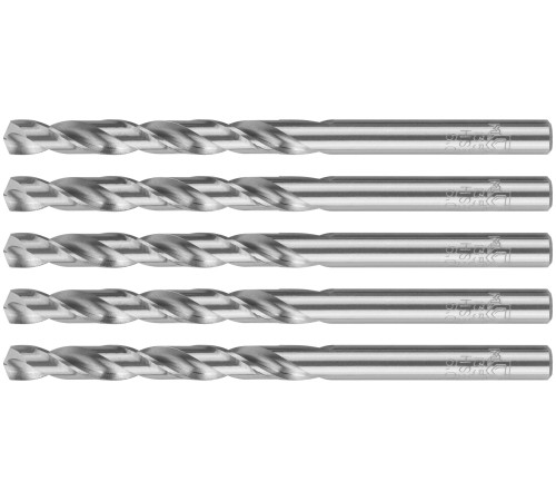 Сверла по металлу HSS шлифованные, угол заточки 135°, 6,0 x 93 мм (5 шт.) MOS Сверла по металлу HSS шлифованные, угол заточки 135°, 6,0 x 93 мм (5 шт.) MOS