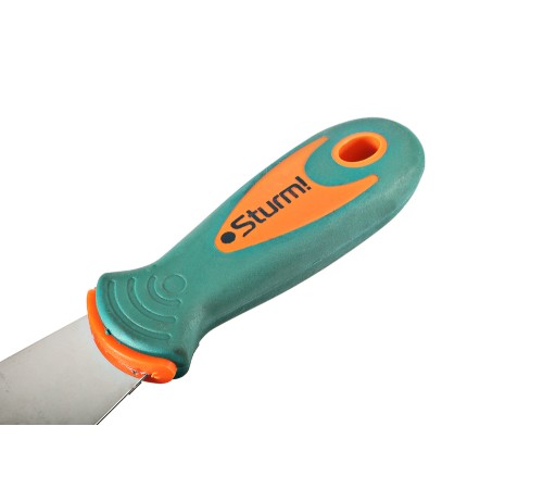 Шпательная лопатка 40 мм, 2-х компонентная рукоятка Sturm! Шпательная лопатка 40 мм, 2-х компонентная рукоятка Sturm!