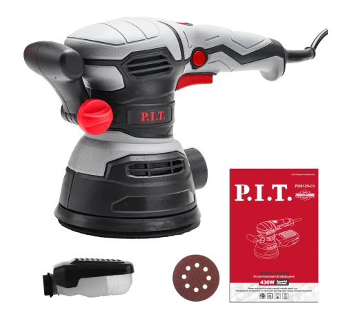 Шлифмашина орбитальная сетевая P.I.T. PDS125-C1