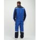 Костюм Строй-2 CH МВО (тк.Смесовая,280) п/к, васильковый/т.синий