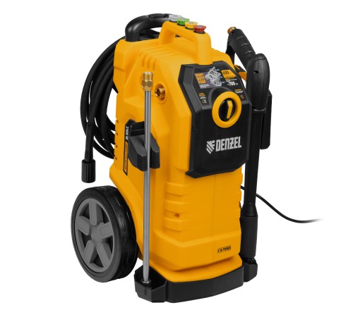 Моечная машина высокого давления K 50 Power, 2100 Вт, 150 бар, 600 л/ч, асинх. двиг.// Denzel