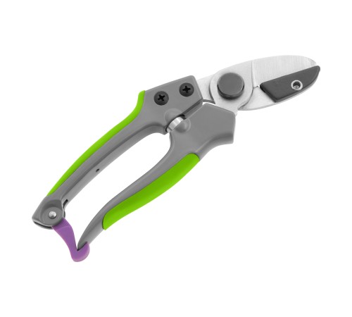 Секатор с наковальней, 170 мм, металлические обрезиненные рукоятки, Palisad Секатор с наковальней, 170 мм, металлические обрезиненные рукоятки, Palisad