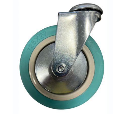 Колесо аппаратное поворотное SChg 55 125 мм под болт (N) Колесо аппаратное поворотное SChg 55 125 мм под болт (N)