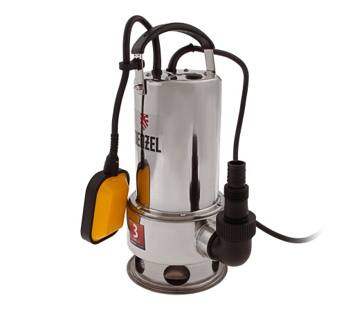 Дренажный насос DP1100X, 1100 Вт, подъем 11 м, 15500 л/ч Denzel