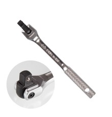 Вороток 3/8", 200 мм, с шарниром KING TONY 3453-08F