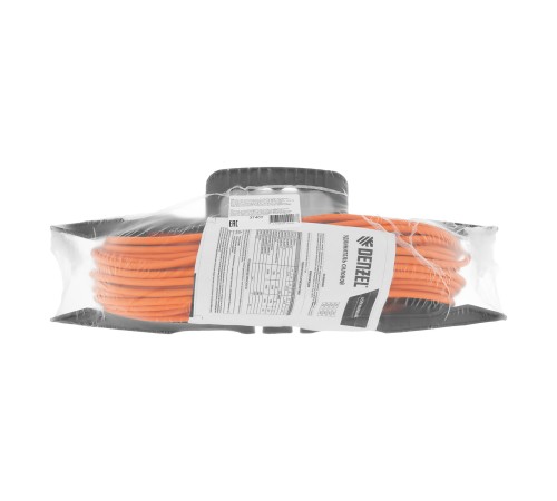 Удлинитель-шнур силовой Garden Series, б/з, ПВС, 20м, 1 розетка, 2 x 1 мм, Denzel