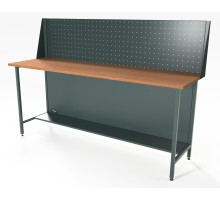 RUNTEC RTS20F-NS-NS-P20-7016 Верстак серии Standart, 2000 мм, фанера, экран 500, серый RAL 7016