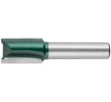 Фреза пазовая прямая с двойным лезвием DxHxL=12х19x52 мм FIT IT