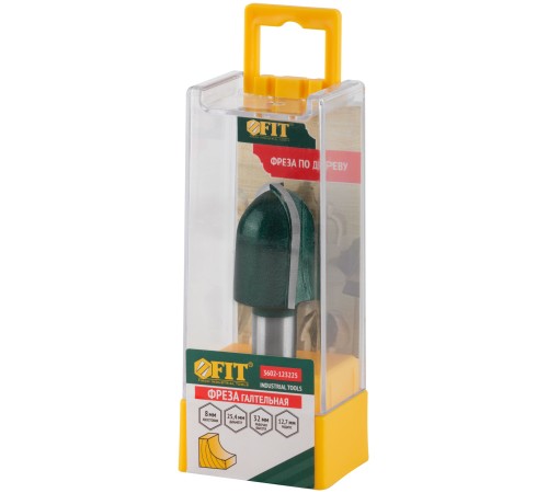 Фреза пазовая галтельная DxHxL=25,4х32х67 мм FIT IT Фреза пазовая галтельная DxHxL=25,4х32х67 мм FIT IT