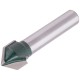 Фреза пазовая V-образная DxHxL=12х12х47,7 мм FIT IT