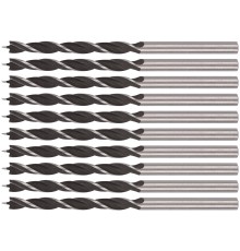 Сверла по дереву  4 мм (10 шт.) FIT IT