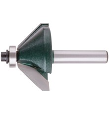 Фреза кромочная конусная с нижним подшипником DxHxL=40х18х62,8 мм FIT IT