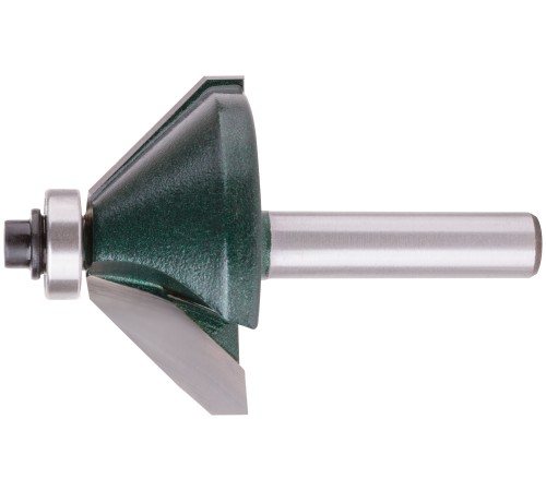 Фреза кромочная конусная с нижним подшипником DxHxL=40х18х62,8 мм FIT IT Фреза кромочная конусная с нижним подшипником DxHxL=40х18х62,8 мм FIT IT