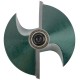 Фреза кромочная конусная с нижним подшипником DxHxL=50,8х27х65,3 мм FIT IT