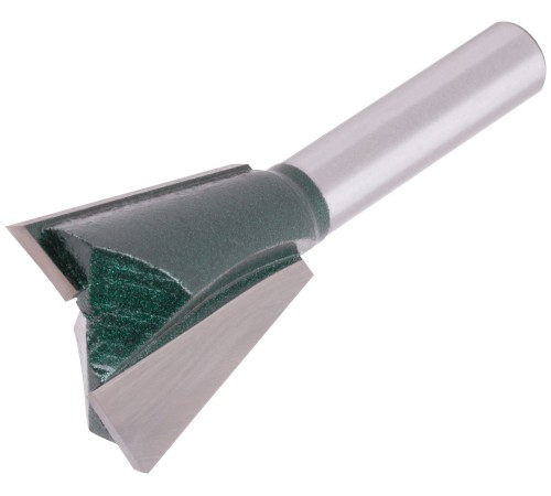 Фреза пазовая "Ласточкин хвост" DxHxL=25х25х61 мм FIT IT Фреза пазовая "Ласточкин хвост" DxHxL=25х25х61 мм FIT IT