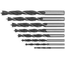 Набор сверл по дереву, ПВХ конверт, 8 шт.(3-4-5-6-7-8-9-10 мм) FIT IT