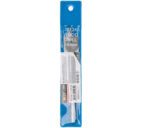 Сверло по дереву перовое  24x152 мм FIT IT Сверло по дереву перовое  24x152 мм FIT IT