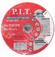 Диск отрезной по металлу P.I.T. ACTW01-1802